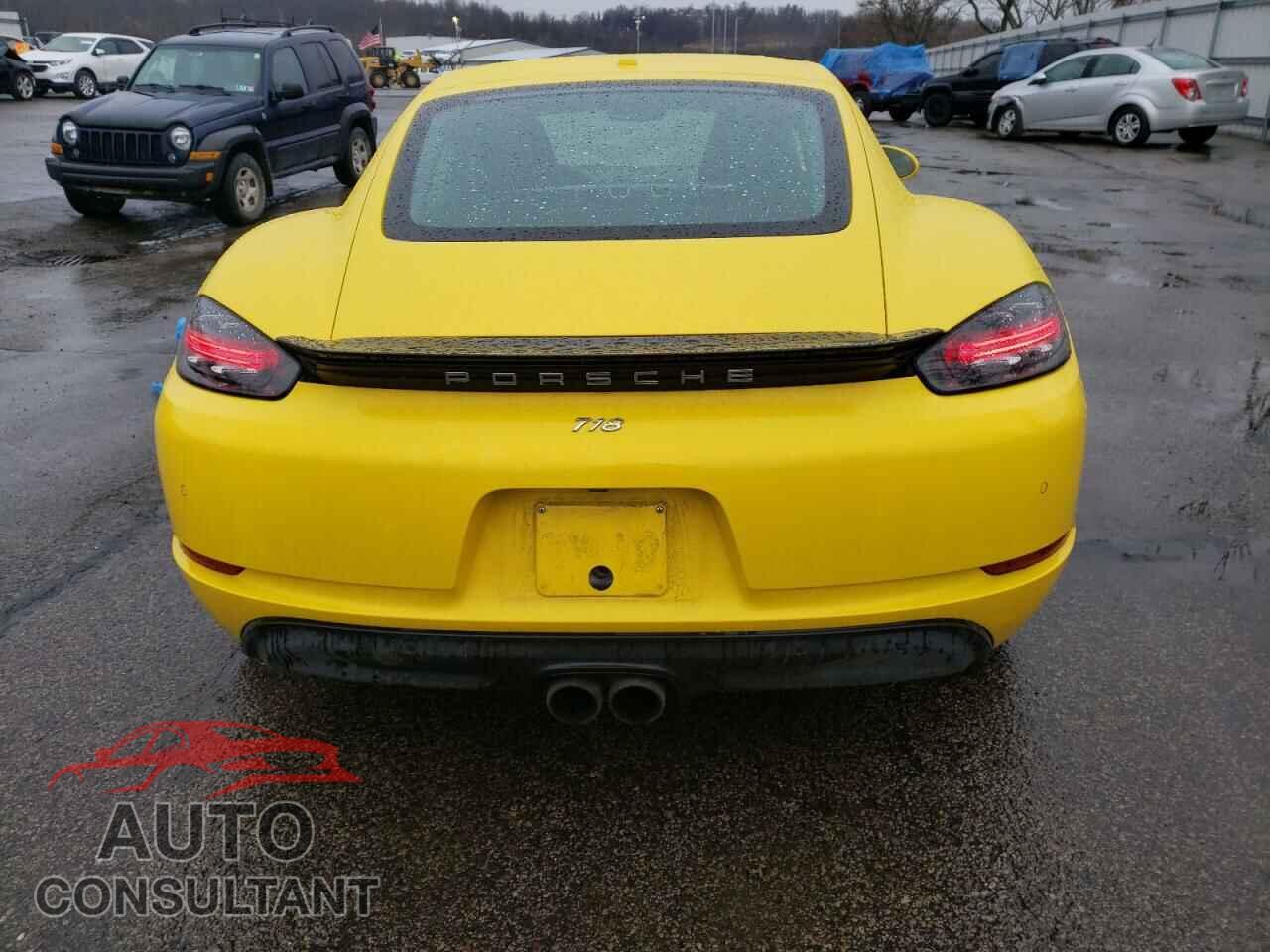PORSCHE CAYMAN 2018 - WP0AA2A84JK261588