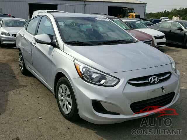 HYUNDAI ACCENT 2016 - KMHCT4AEXGU065958