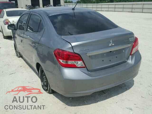 MITSUBISHI MIRAGE 2017 - ML32F3FJ2HHF12712