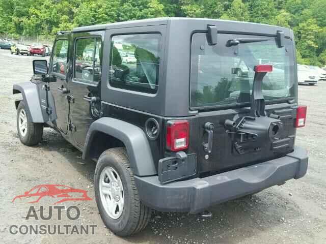 JEEP WRANGLER 2017 - 1C4BJWDG5HL536680