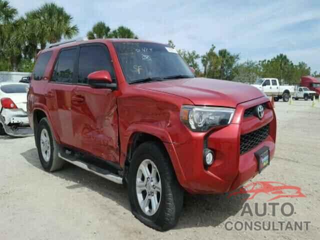 TOYOTA 4RUNNER 2015 - JTEBU5JR0F5231639