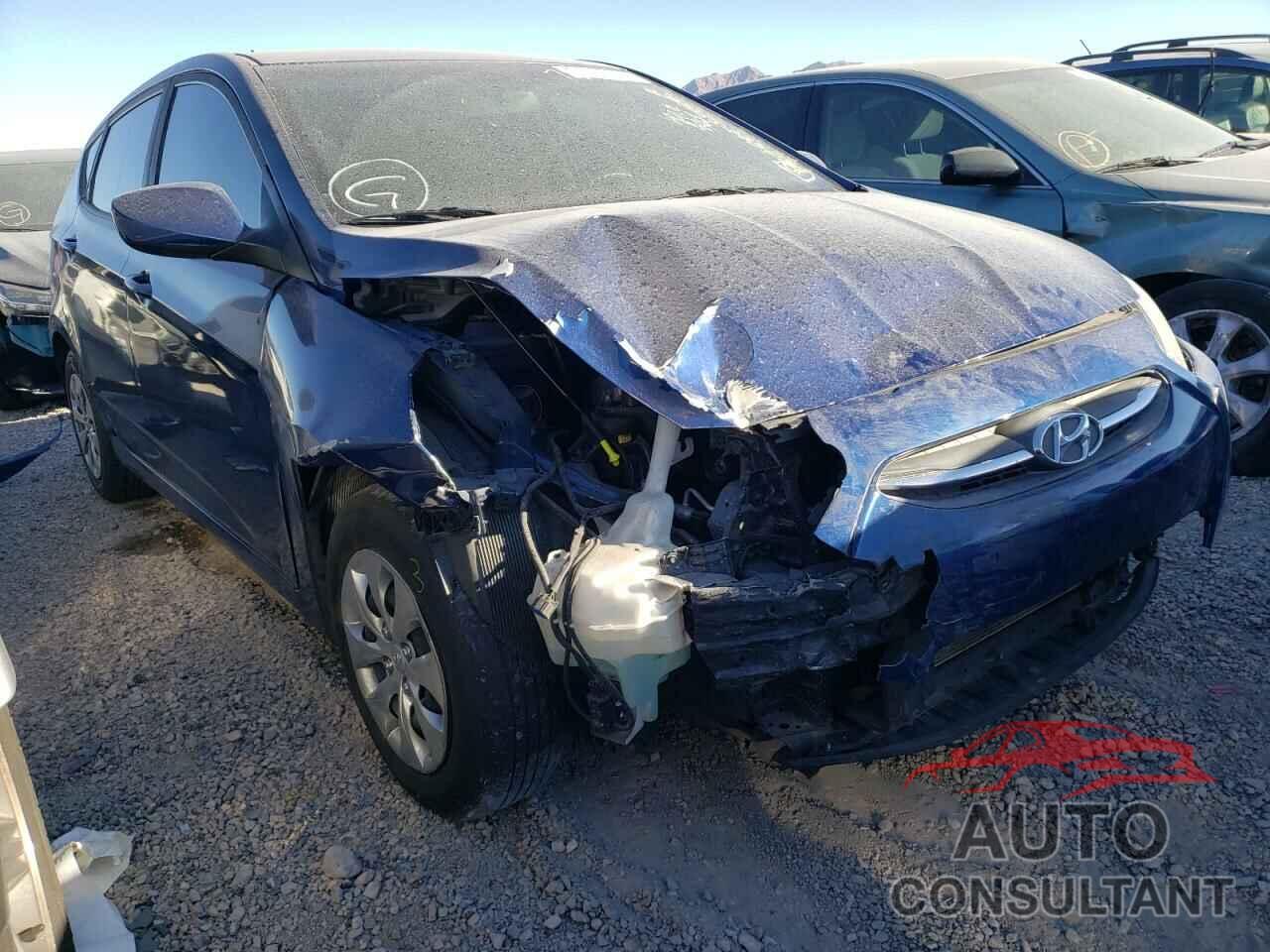 HYUNDAI ACCENT 2017 - KMHCT5AE3HU346846