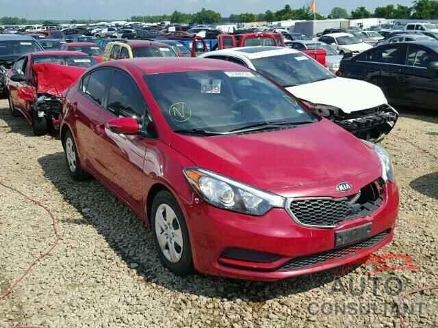 KIA FORTE 2015 - KNAFX4A62F5320347