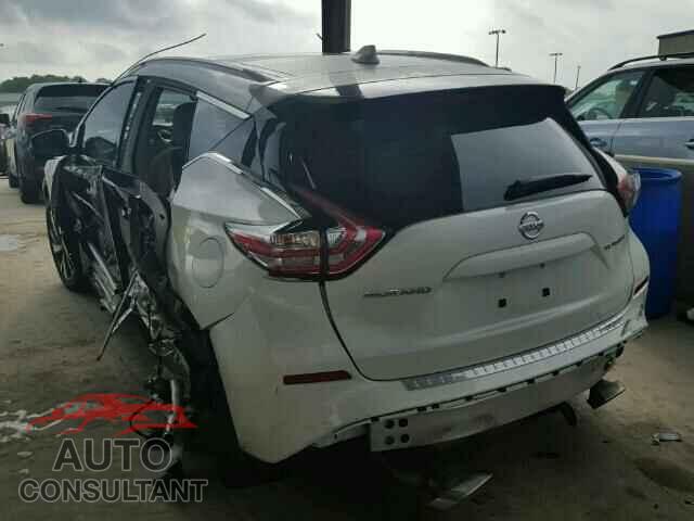 NISSAN MURANO 2016 - 5N1AZ2MG4GN149078