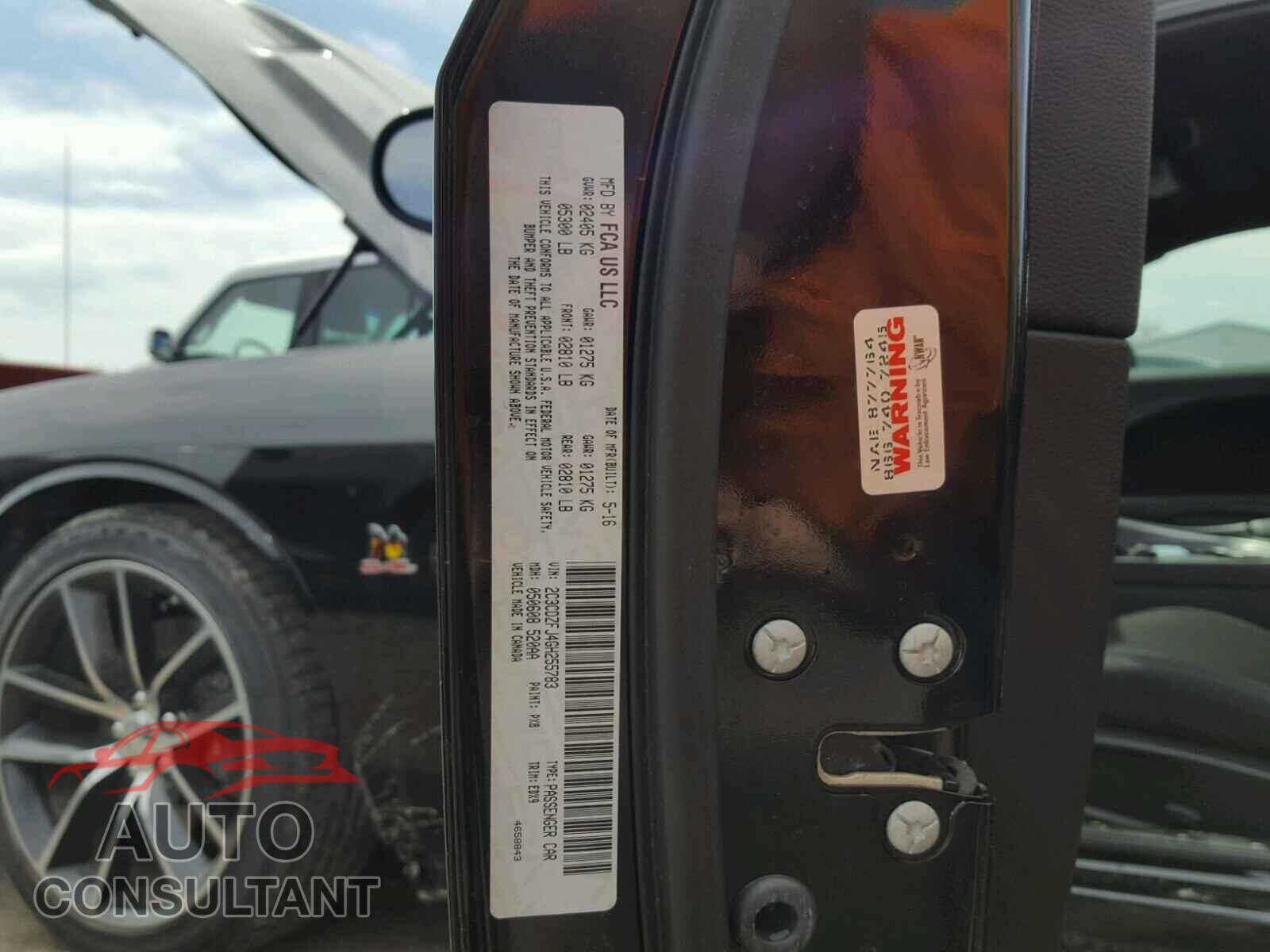 DODGE CHALLENGER 2016 - 2C3CDZFJ4GH255783