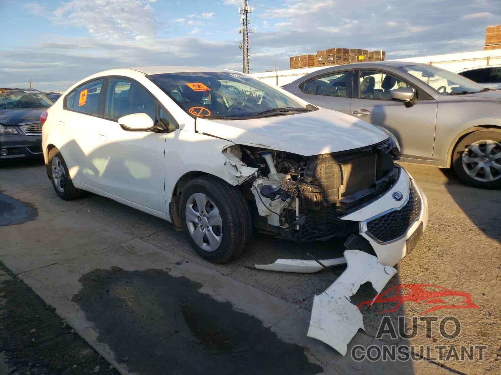 KIA FORTE 2016 - KNAFK4A68G5613413
