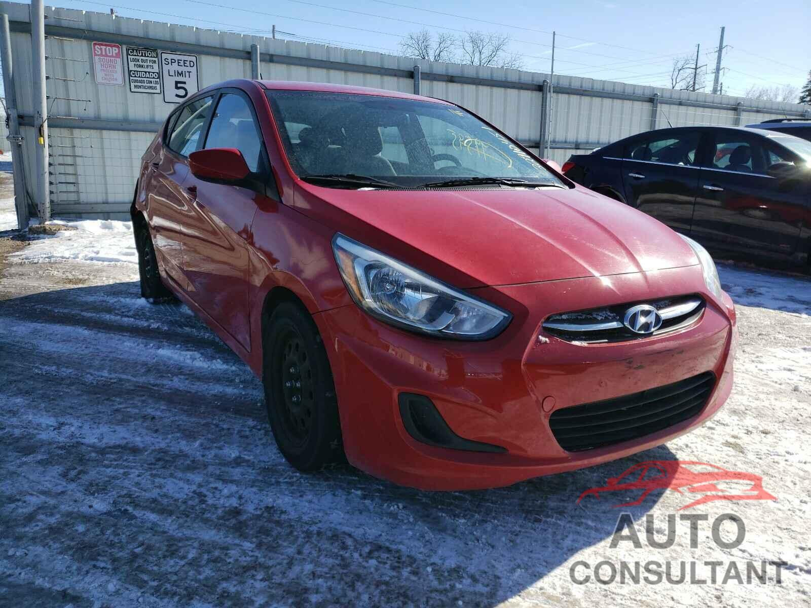 HYUNDAI ACCENT 2016 - KMHCT5AE2GU238488