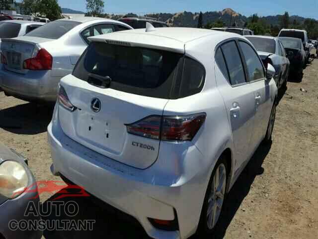 LEXUS CT 200 2017 - JTHKD5BH6H2290837
