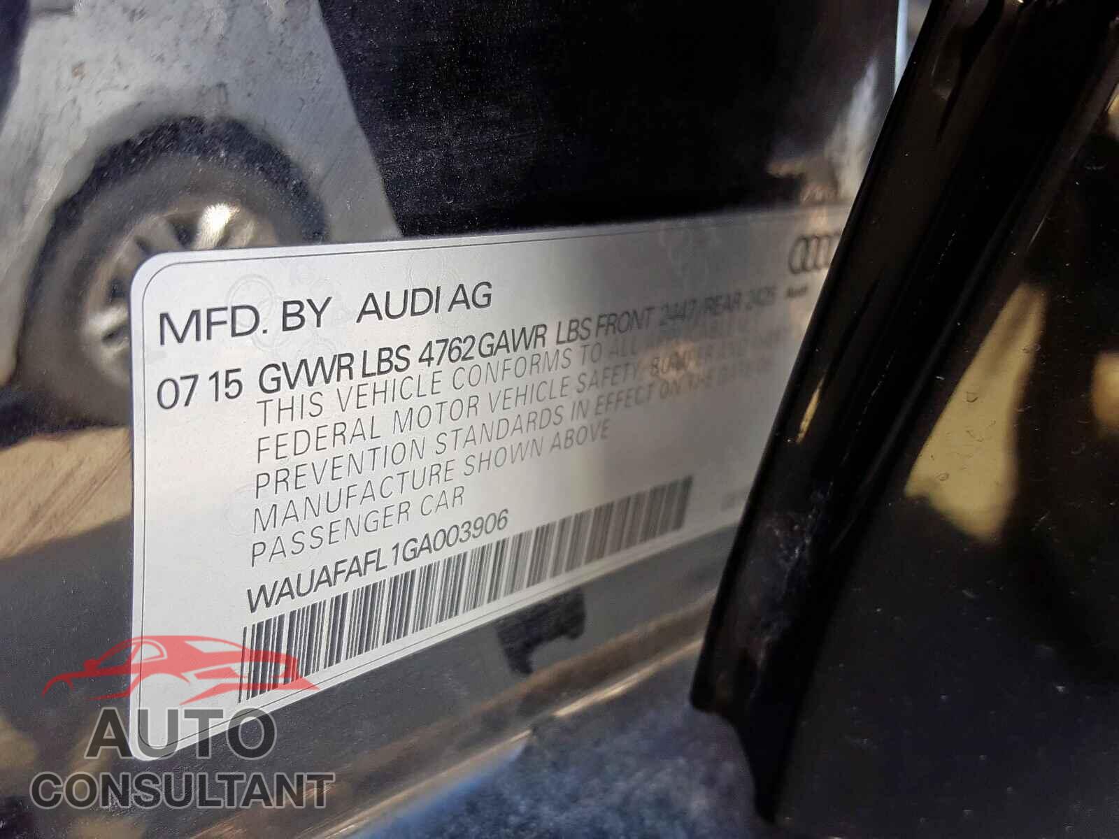 AUDI A4 2016 - 5NPD74LF1KH415242