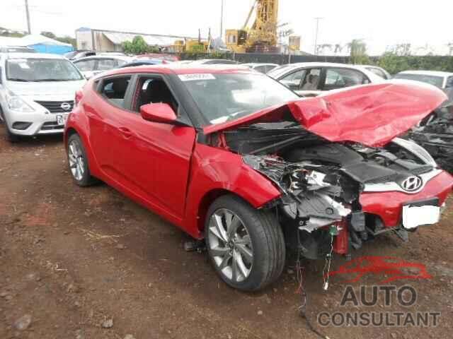 HYUNDAI VELOSTER 2017 - KMHTC6AD3HU304822