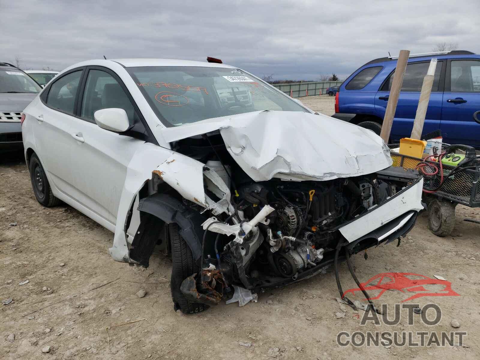 HYUNDAI ACCENT 2017 - KMHCT4AE3HU370509