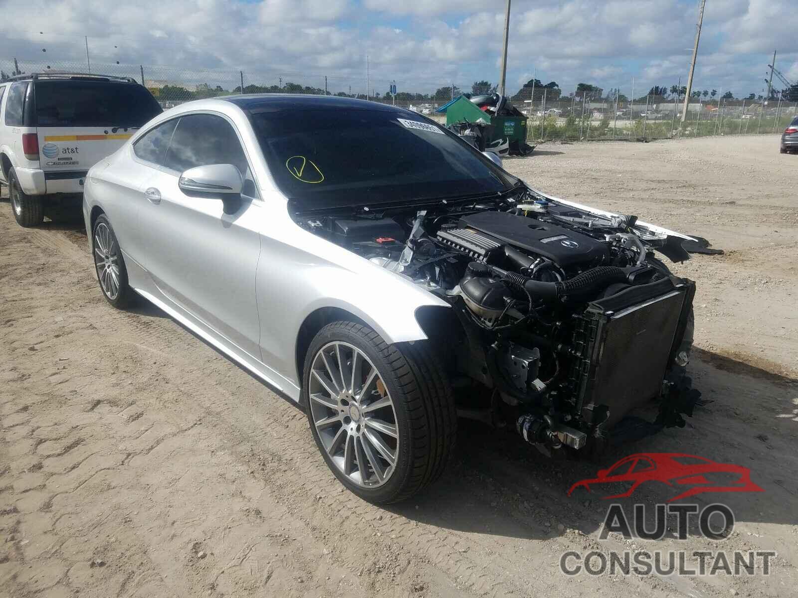 MERCEDES-BENZ C-CLASS 2017 - WDDWJ4JB1HF492308