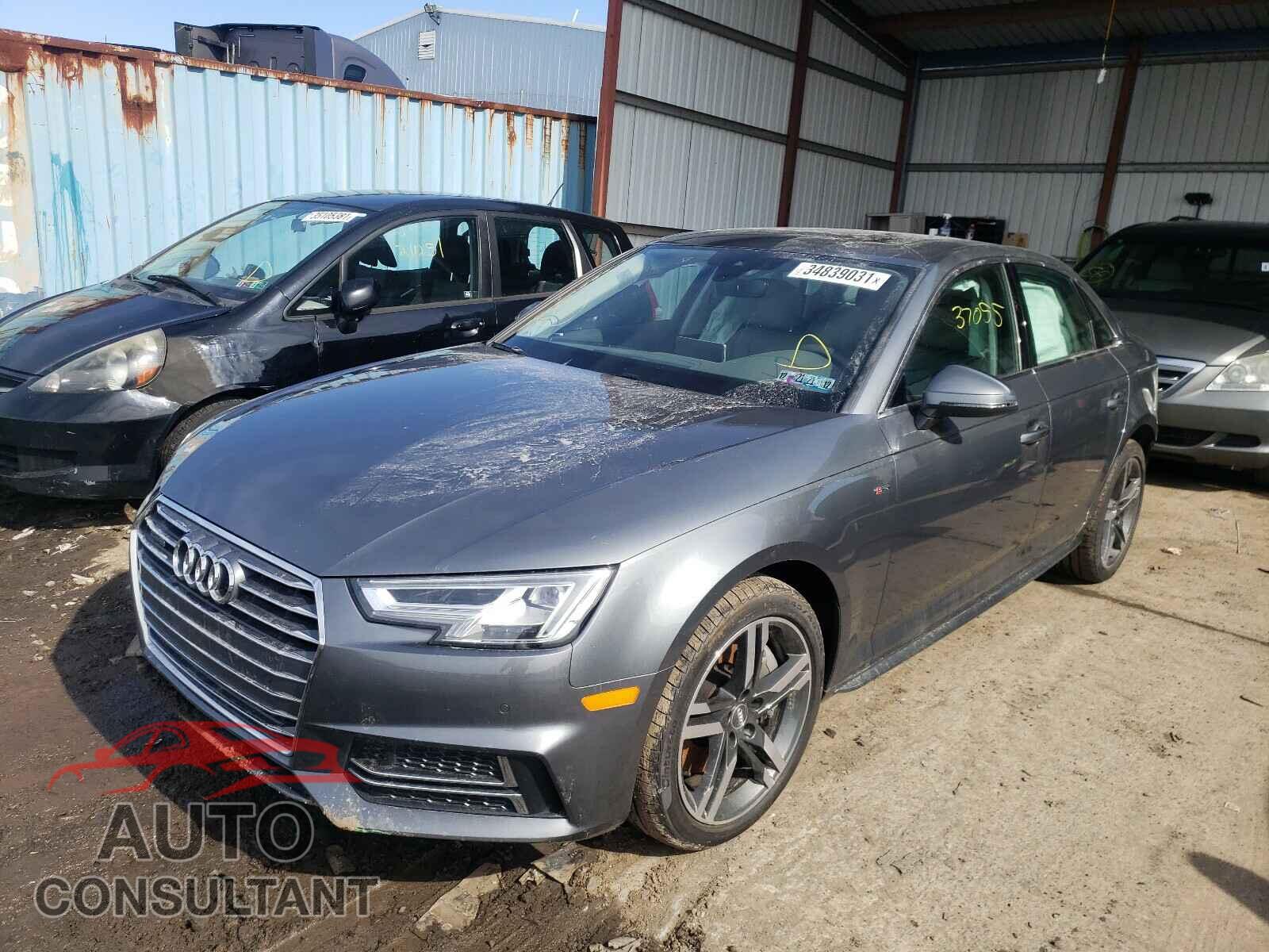 AUDI A4 2017 - WAUENAF40HN038024