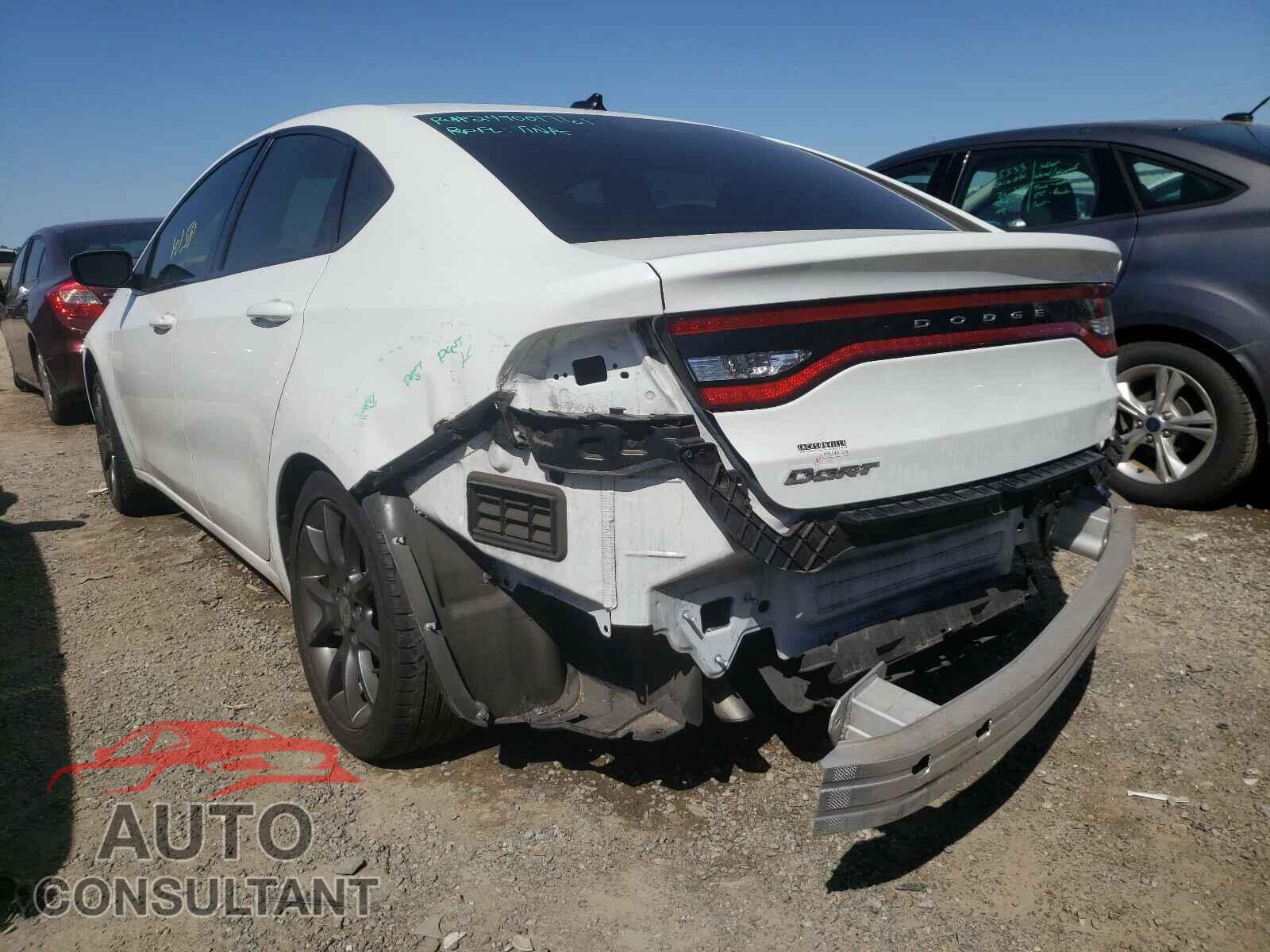 DODGE DART 2016 - 1C3CDFAA7GD767332