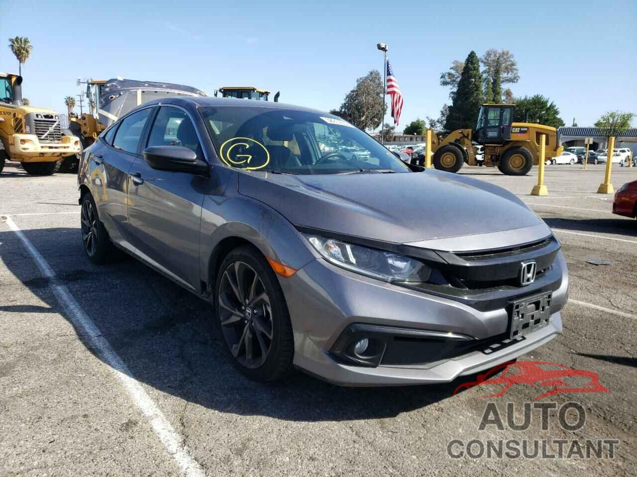 HONDA CIVIC 2020 - 19XFC2F88LE203059