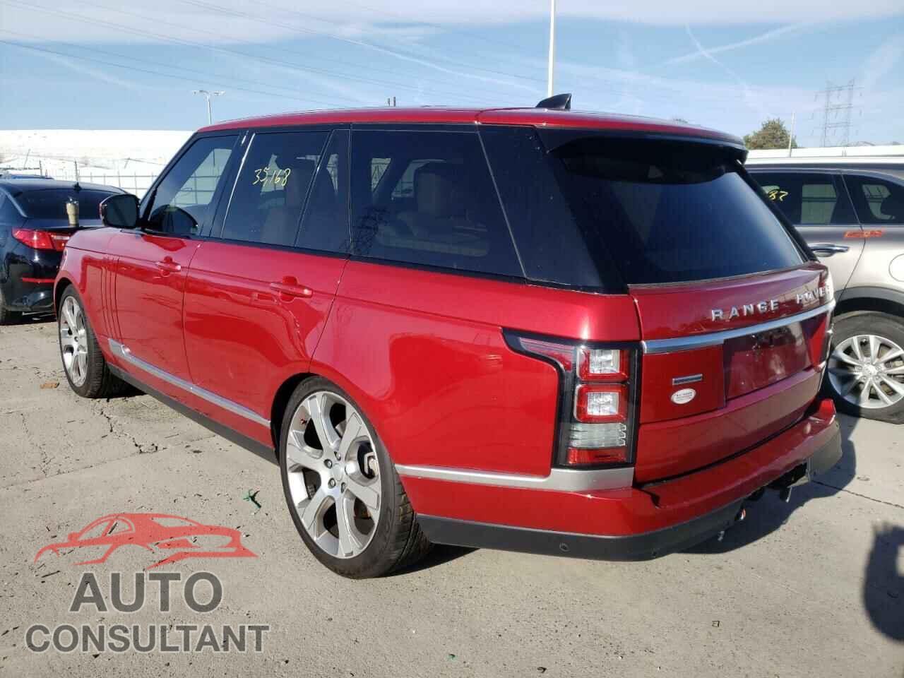 LAND ROVER RANGEROVER 2017 - SALGS2FE2HA320734