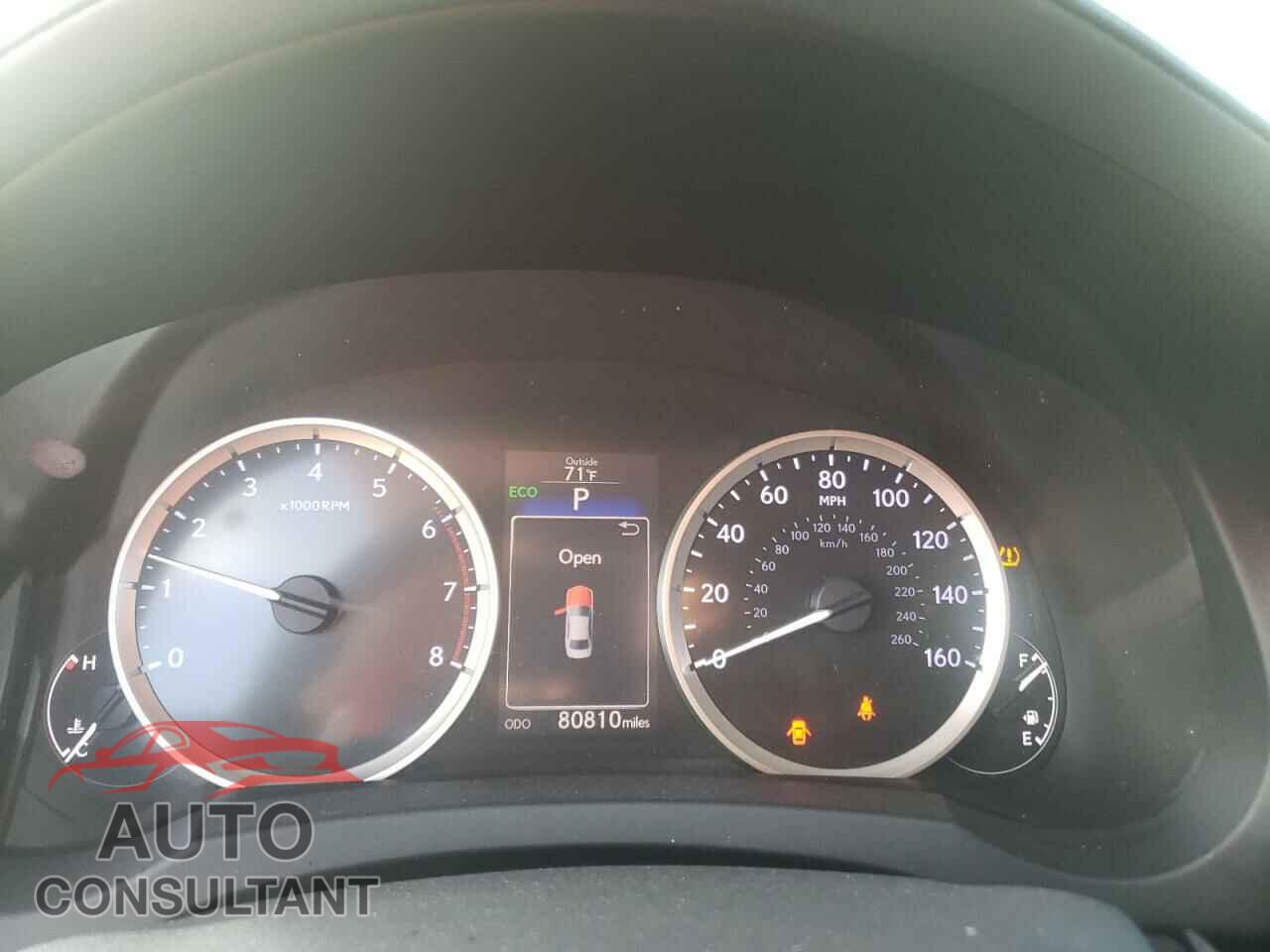 LEXUS IS 2016 - JTHBA1D28G5005482
