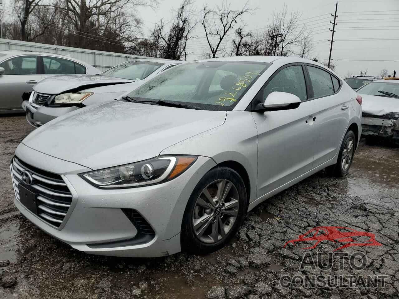 HYUNDAI ELANTRA 2018 - KMHD84LF0JU514731