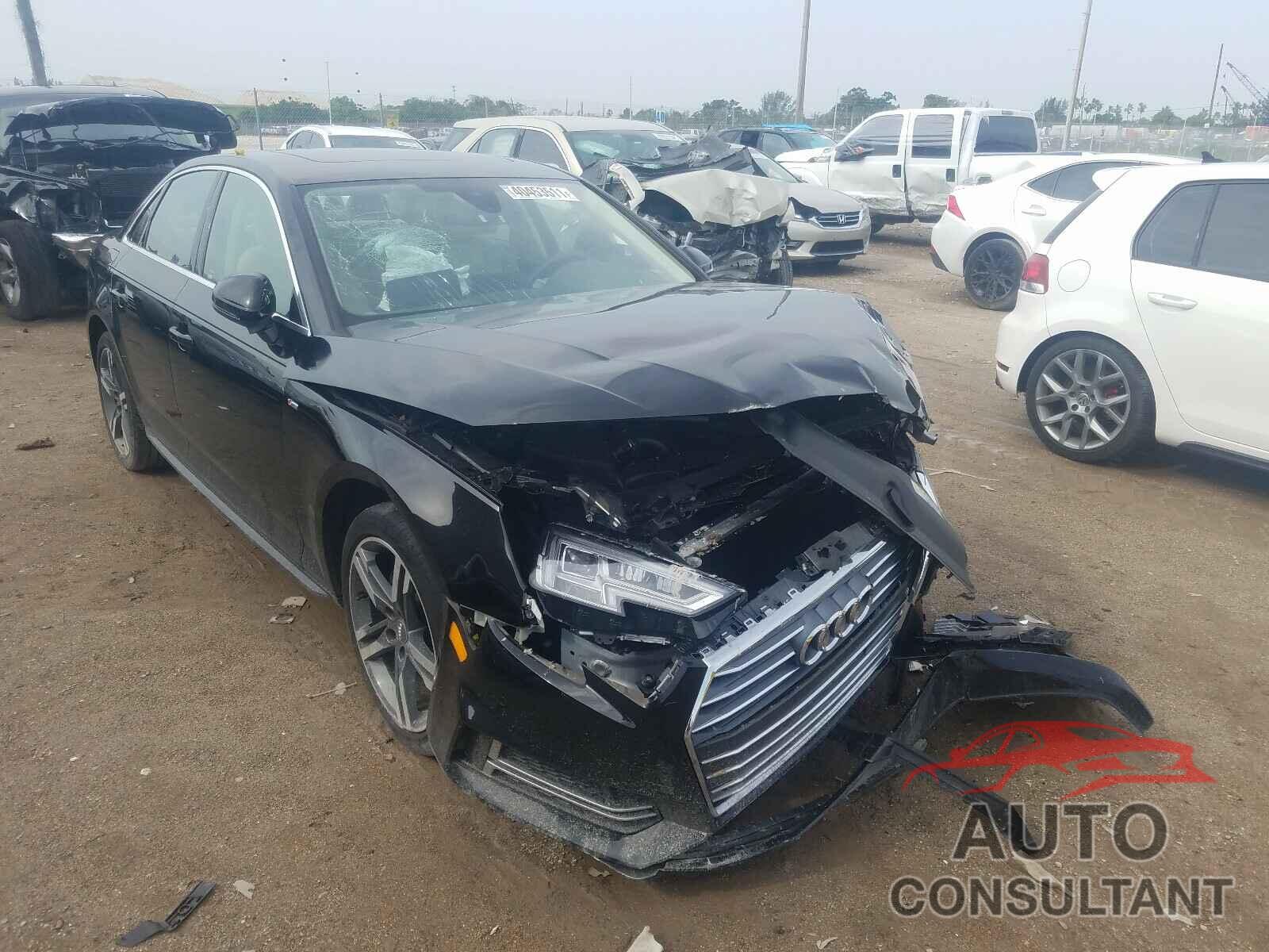 AUDI A4 2018 - WAULMAF44JA144452