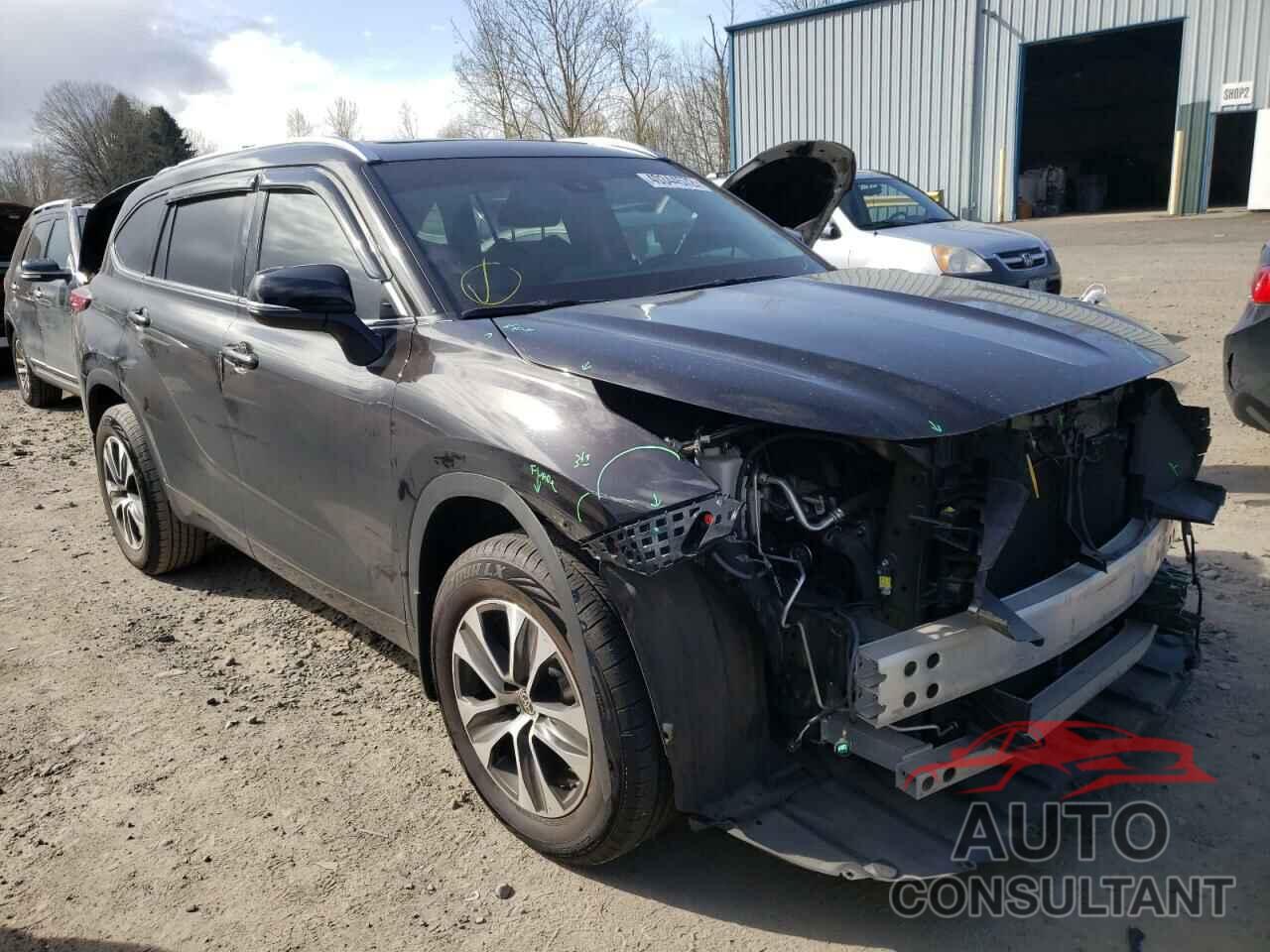 TOYOTA HIGHLANDER 2020 - 5TDHZRBH6LS011537