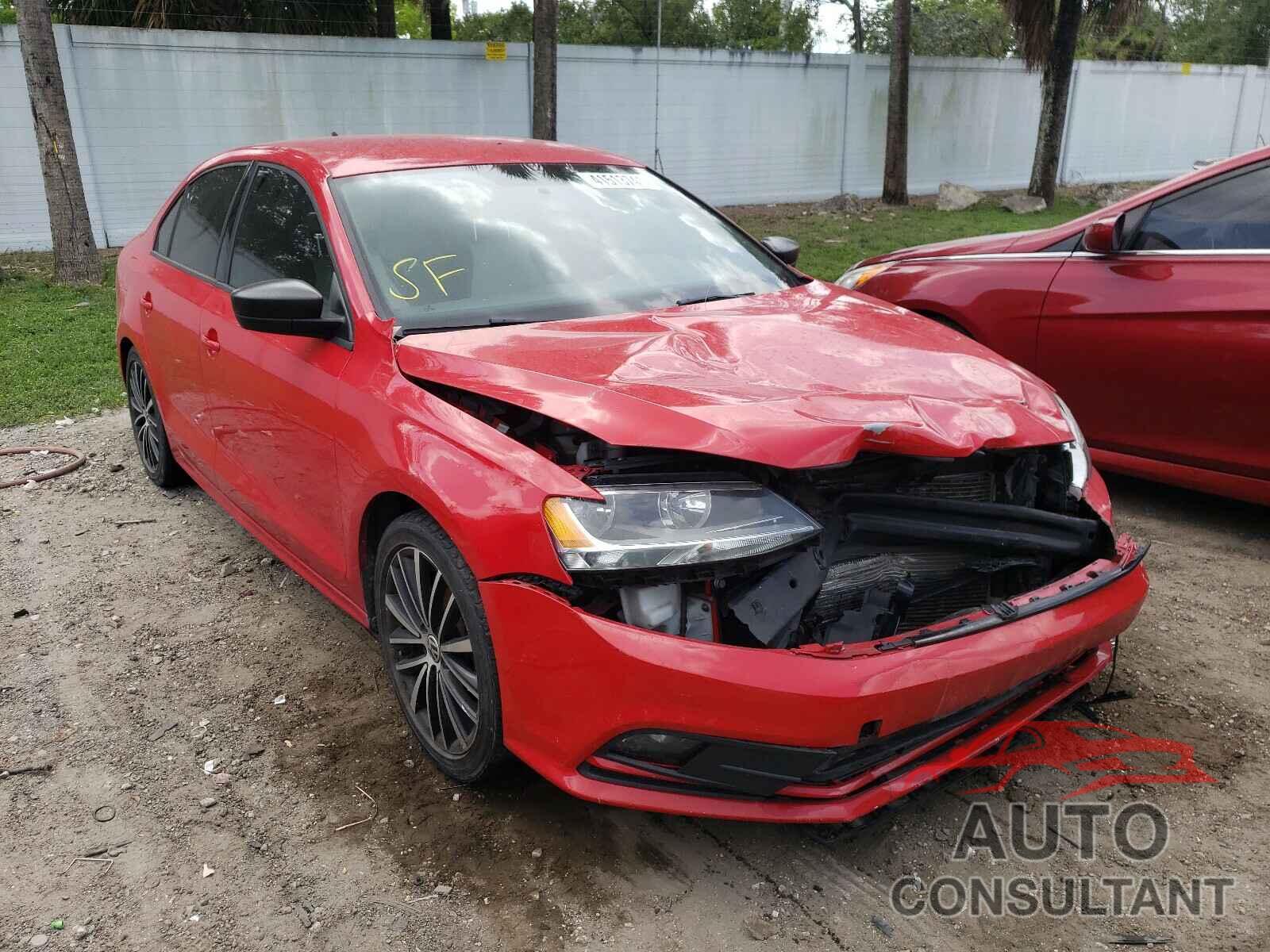VOLKSWAGEN JETTA 2016 - 3VWD17AJ0GM289240