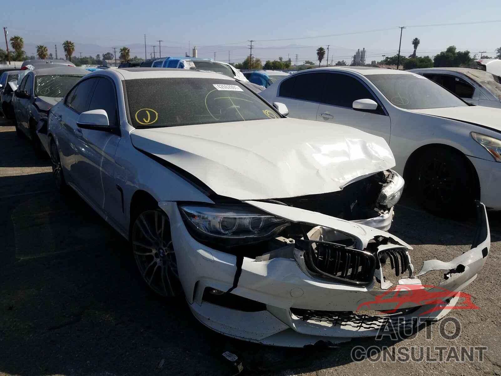 BMW 4 SERIES 2017 - WBA4F7C51HG438509