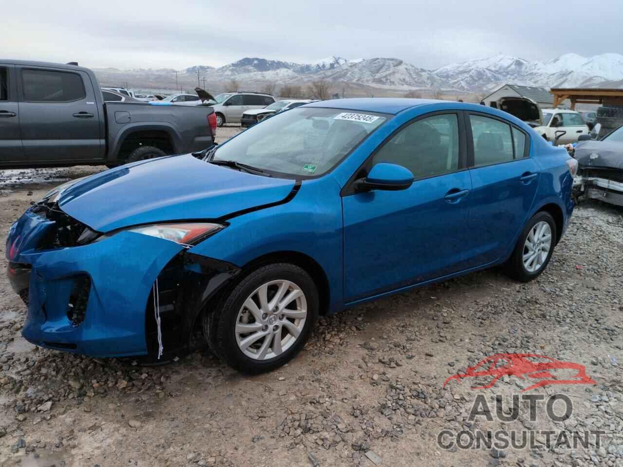 MAZDA 3 2012 - JM1BL1V76C1674227