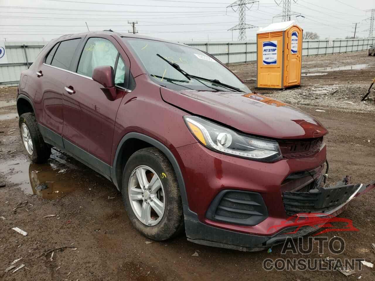 CHEVROLET TRAX 2017 - 3GNCJLSB2HL271156