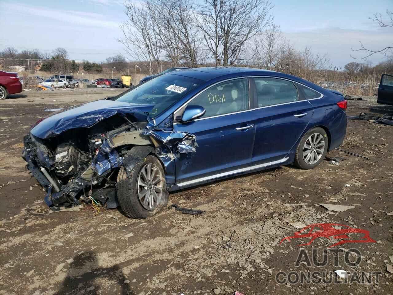 HYUNDAI SONATA 2017 - 5NPE34AF7HH489292