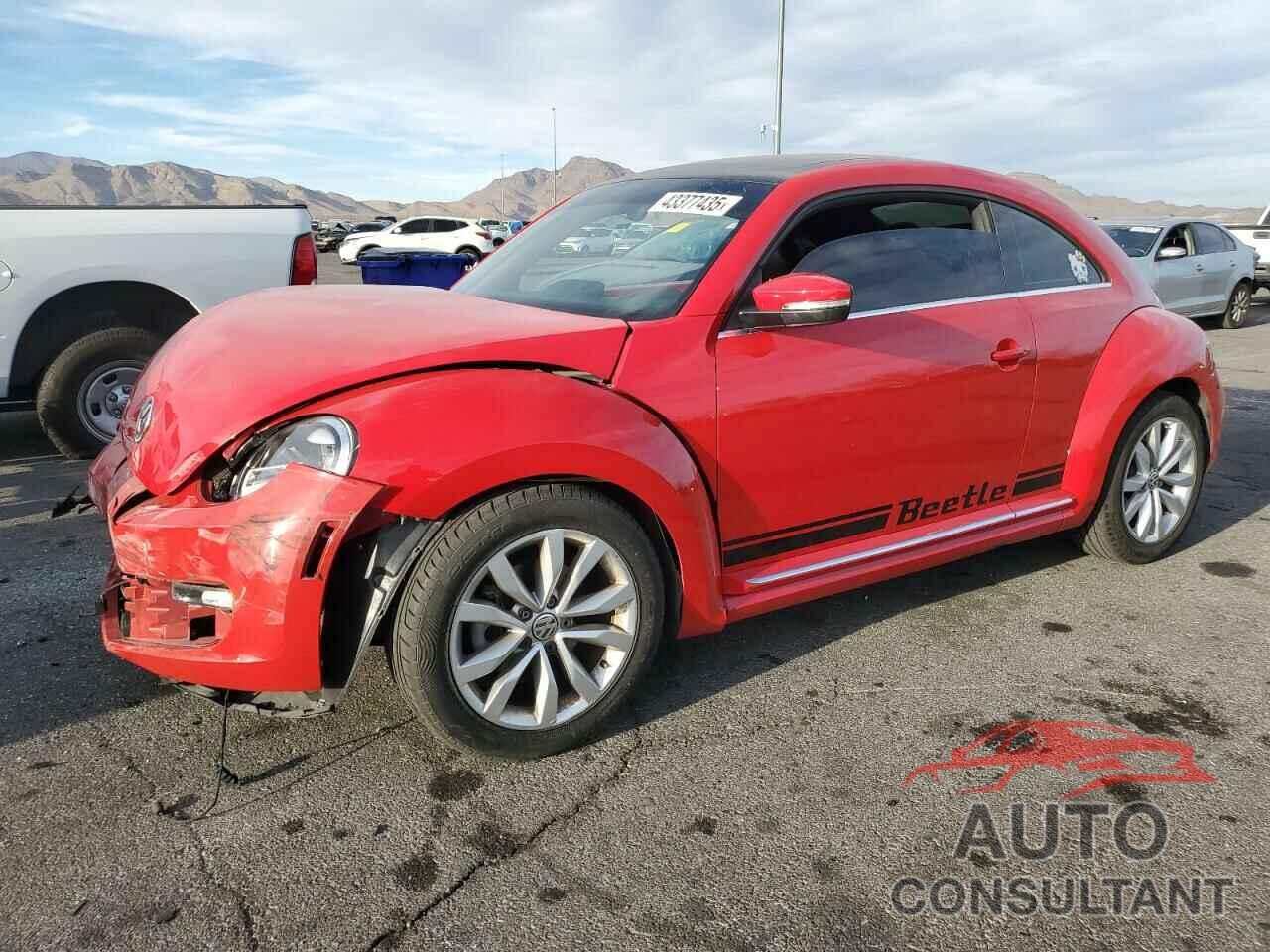 VOLKSWAGEN BEETLE 2014 - 3VWJL7AT3EM616287