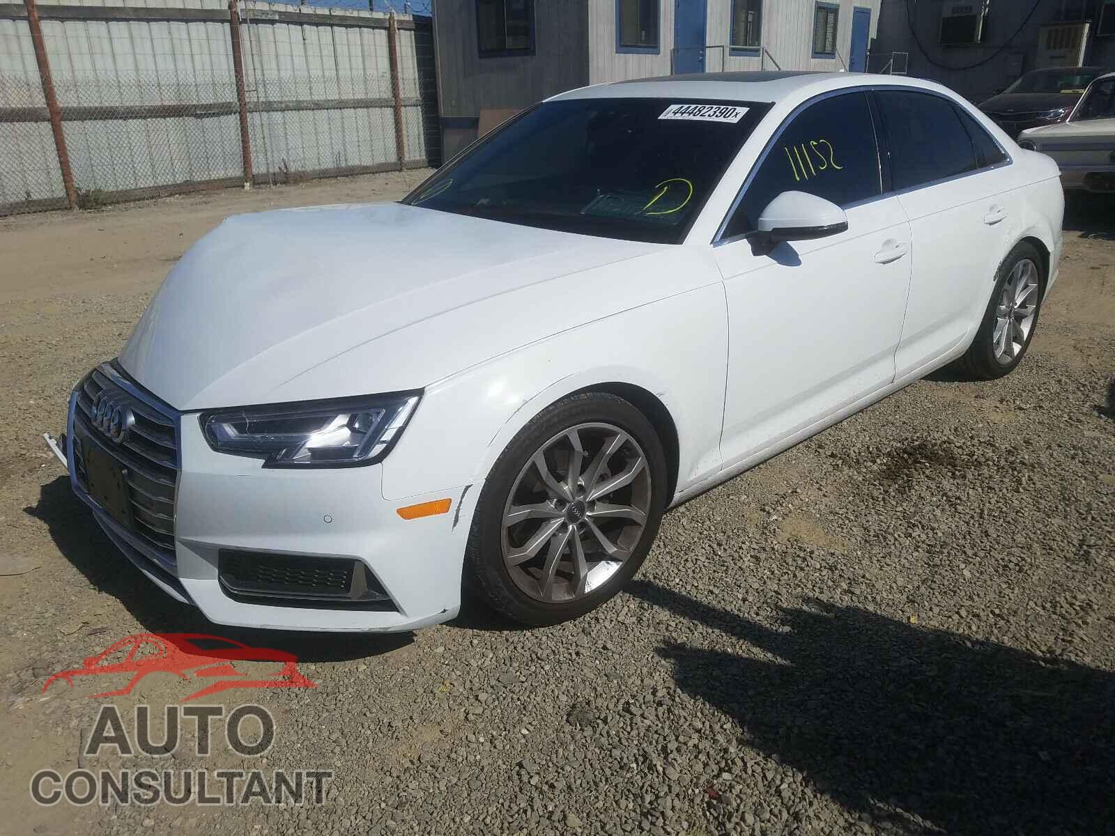 AUDI A4 2019 - WAUHMAF47KA045745