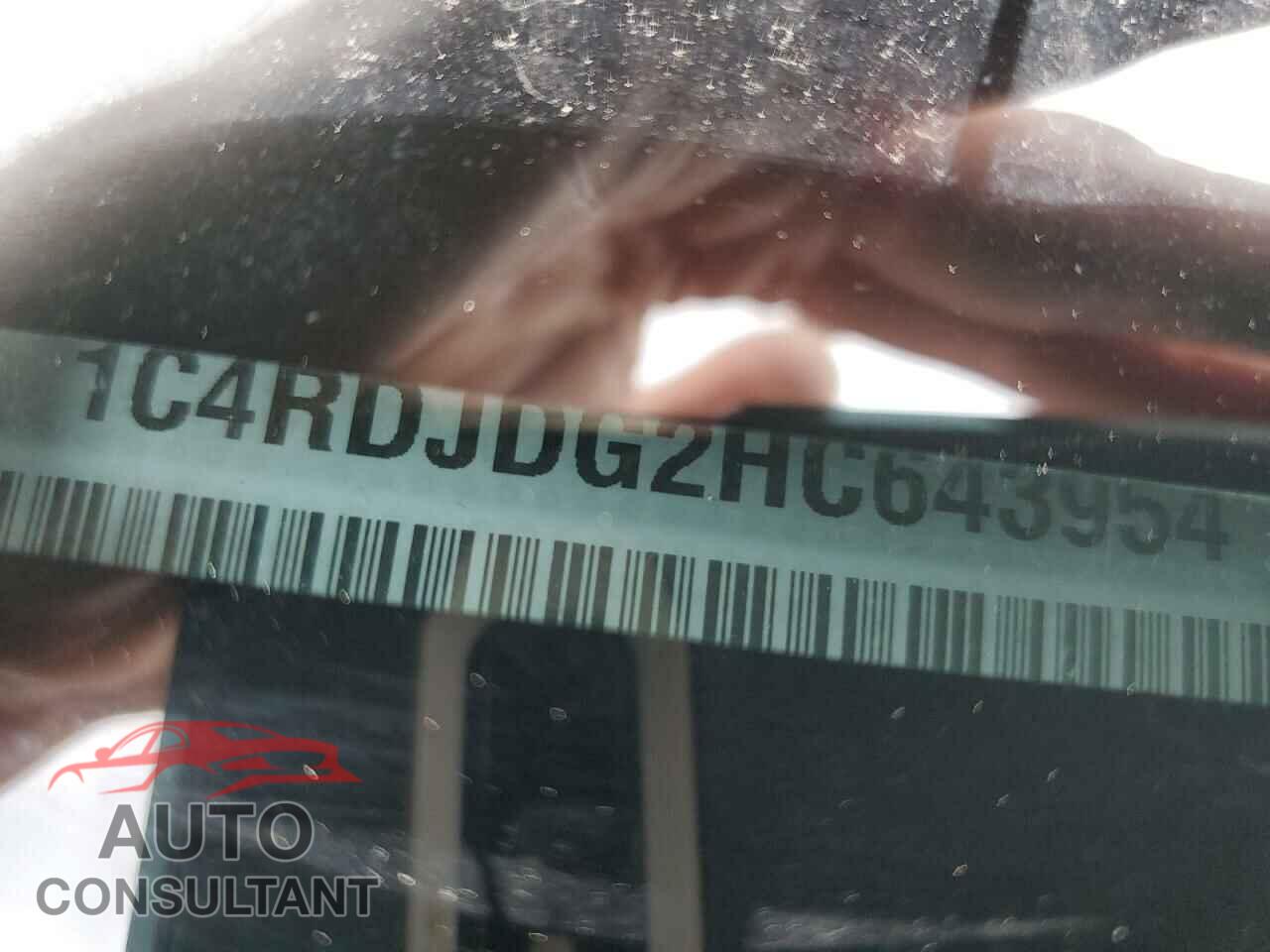DODGE DURANGO 2017 - 1C4RDJDG2HC643954