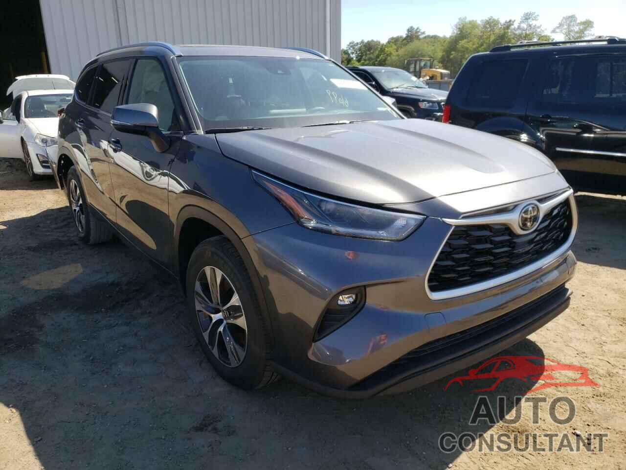 TOYOTA HIGHLANDER 2021 - 5TDGZRAH5MS079410