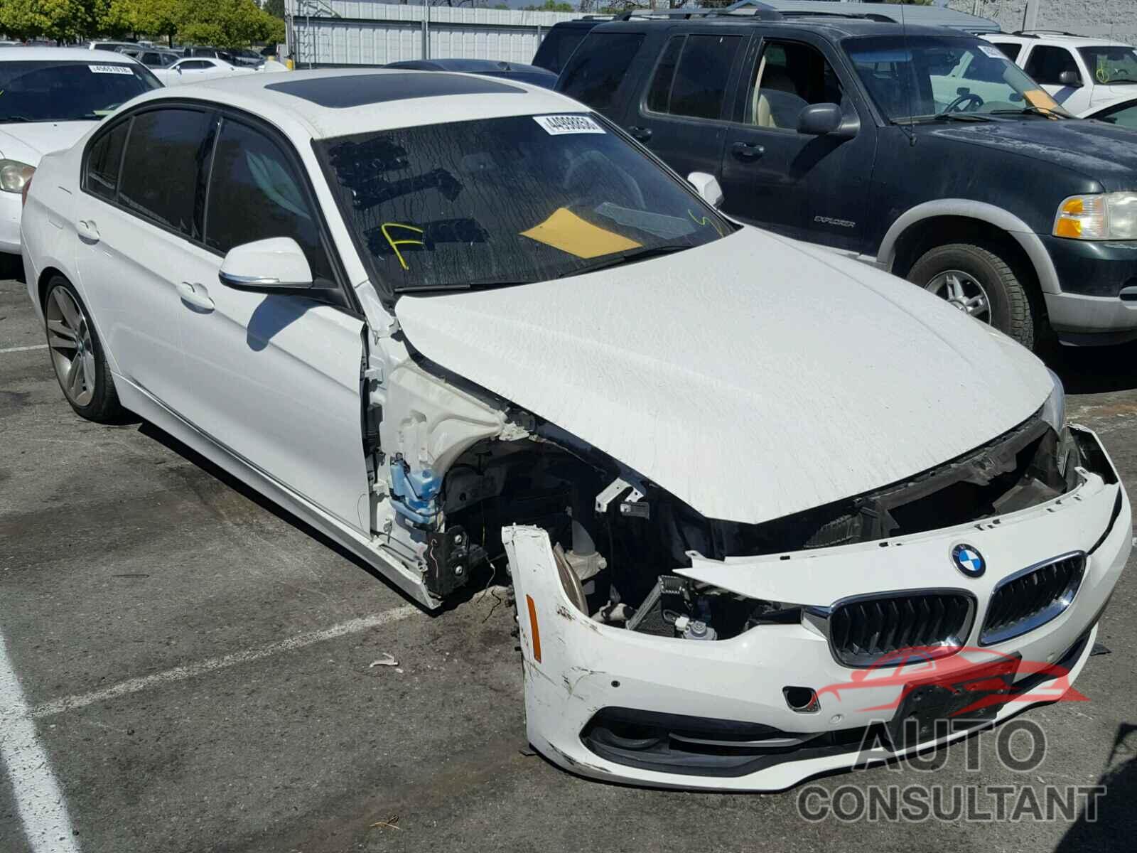 BMW 3 SERIES 2016 - WBA8E9G50GNT82731