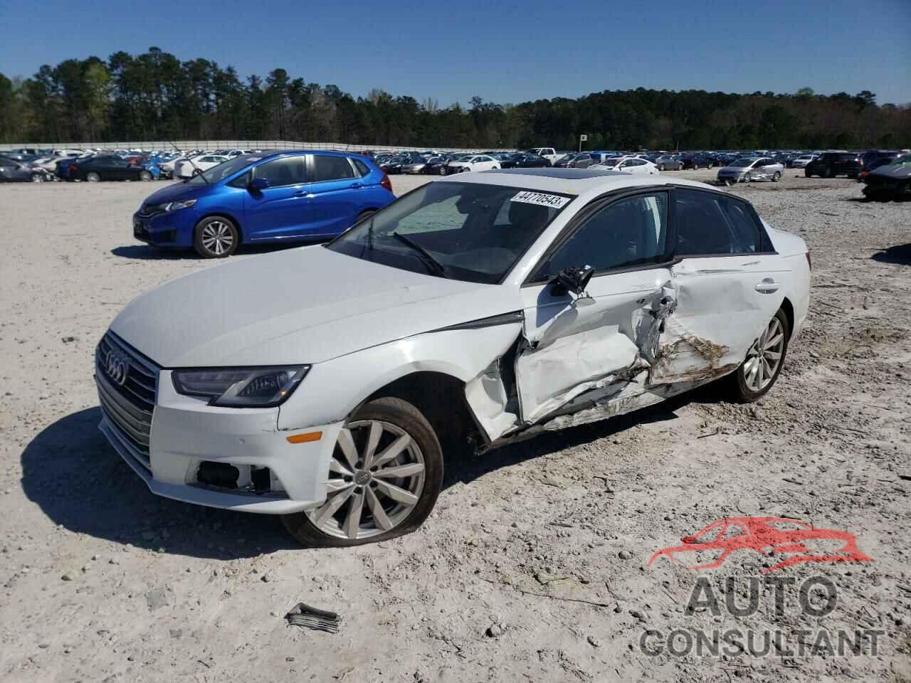 AUDI A4 2017 - WAUGNAF40HN014508