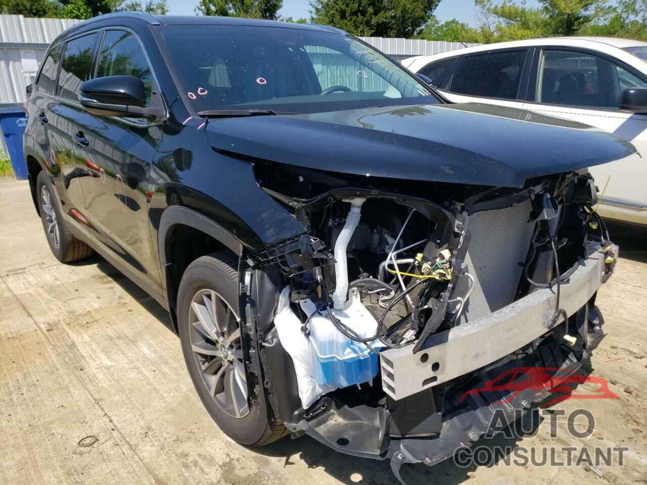 TOYOTA HIGHLANDER 2019 - 5TDJZRFH3KS736071