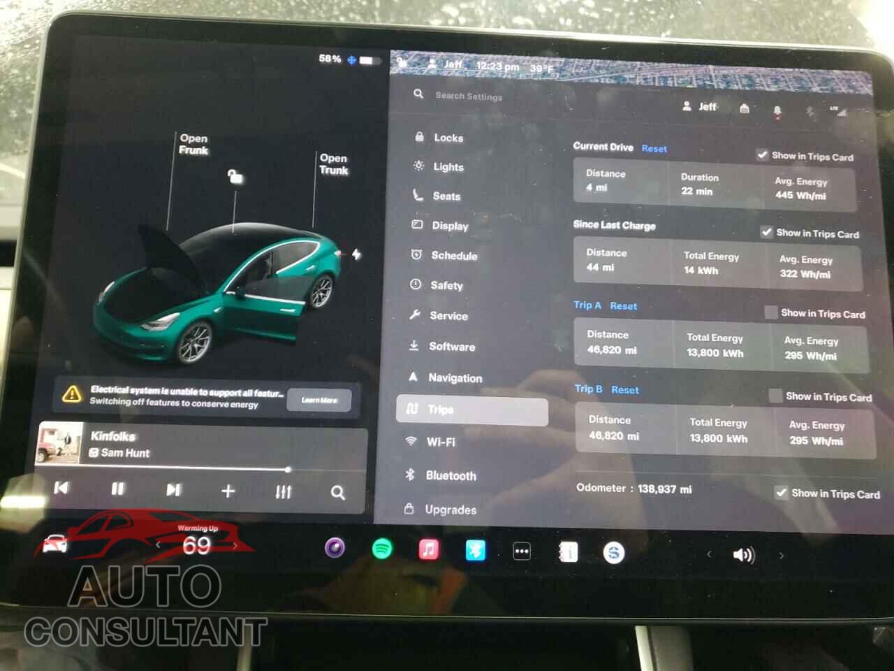 TESLA MODEL 3 2018 - 5YJ3E1EB2JF127611