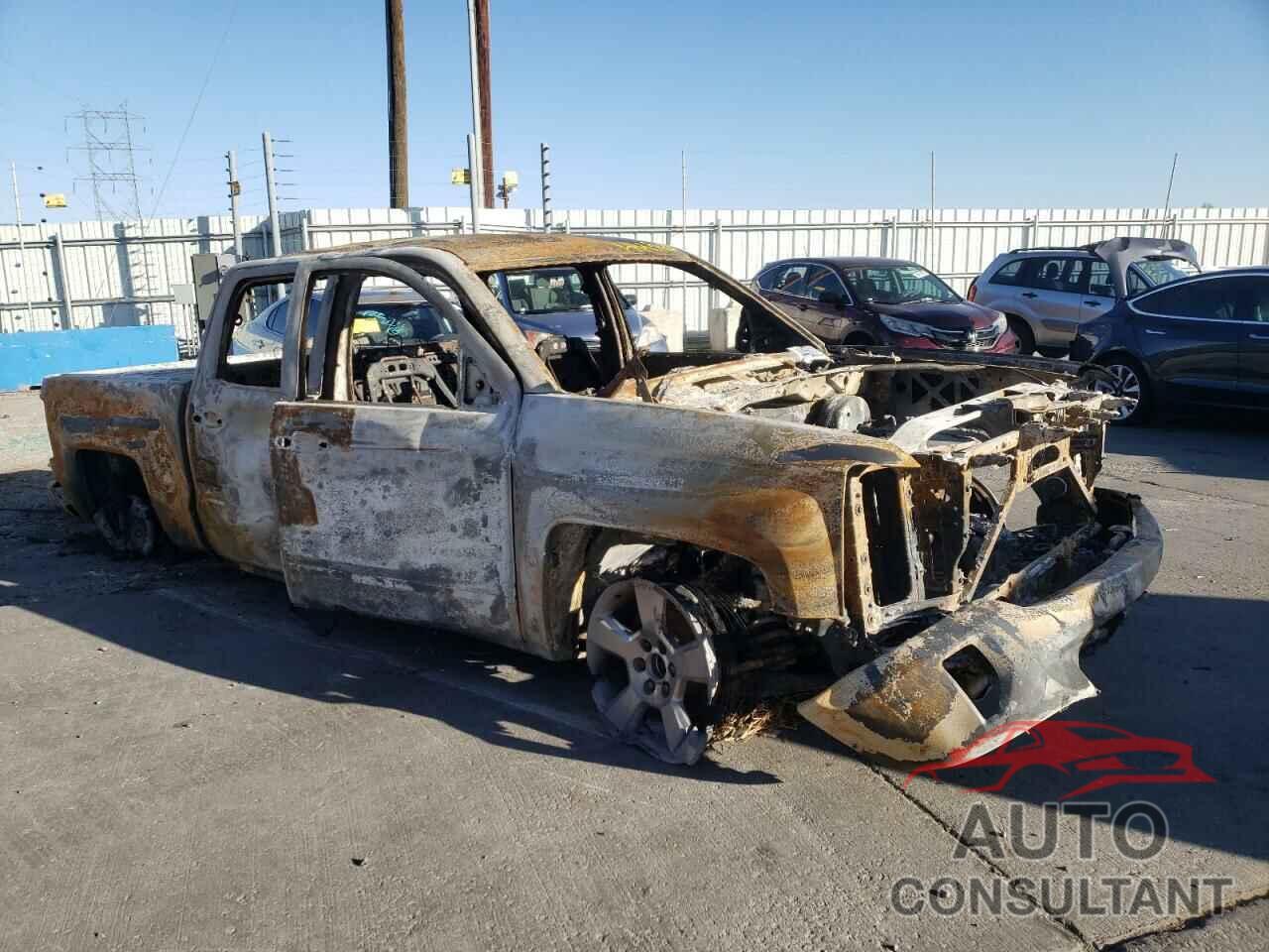 CHEVROLET SILVERADO 2017 - 3GCUKREC0HG207952