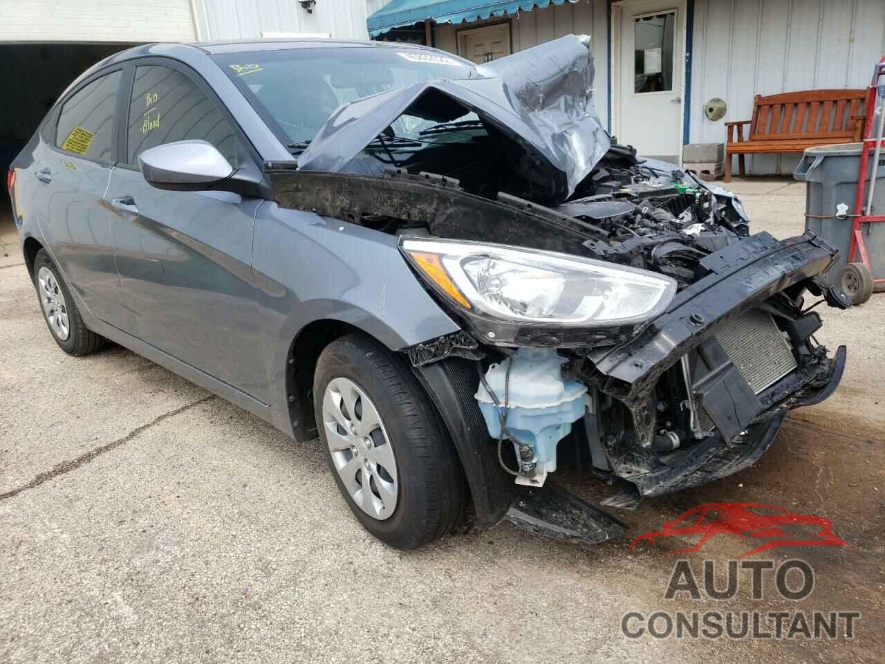 HYUNDAI ACCENT 2017 - KMHCT4AE4HU354674