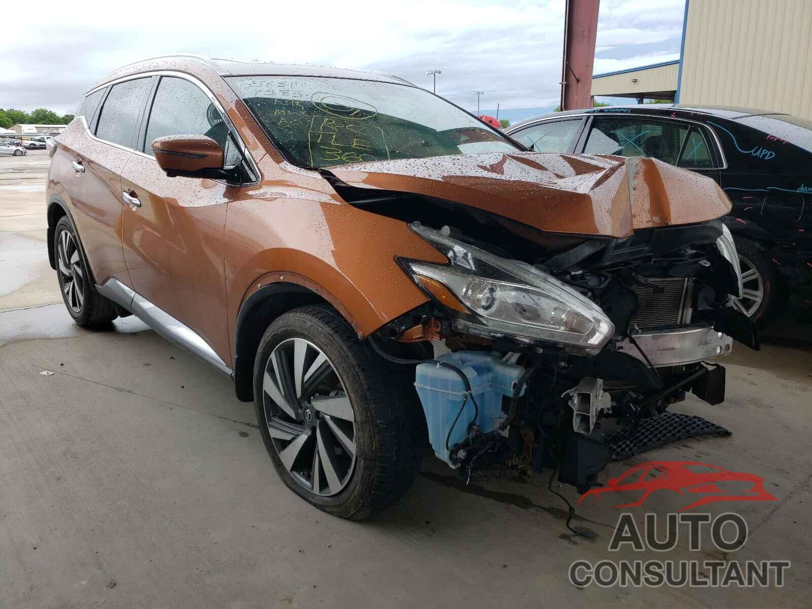 NISSAN MURANO 2016 - 5N1AZ2MG1GN109198