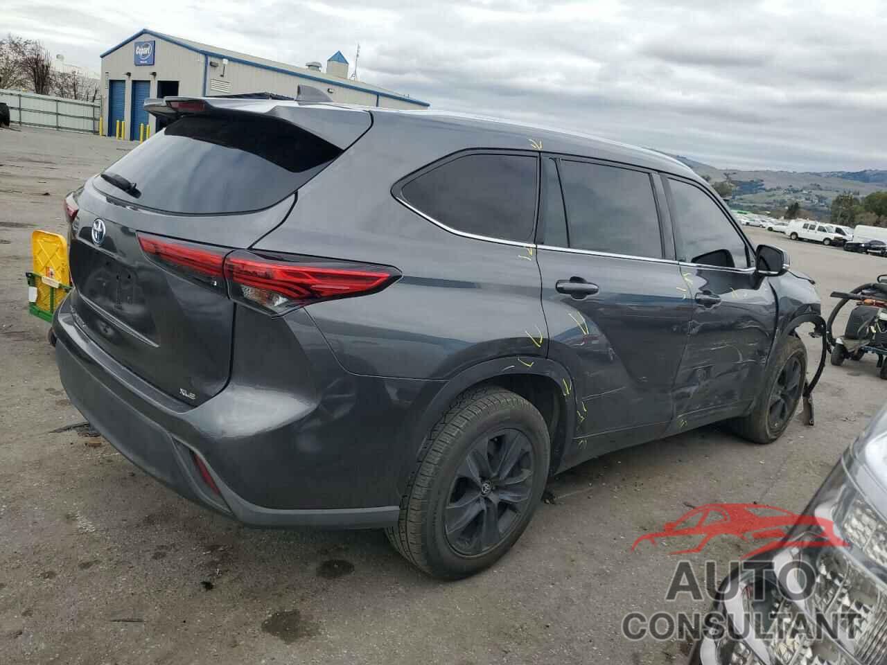 TOYOTA HIGHLANDER 2020 - 5TDGZRAH6LS003628