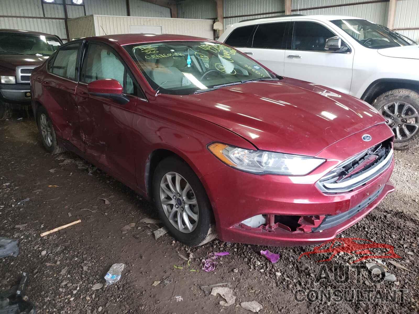 FORD FUSION 2017 - 3FA6P0G71HR110582