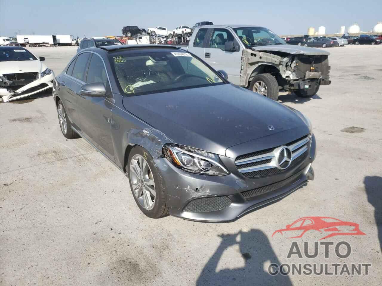 MERCEDES-BENZ C-CLASS 2018 - WDDWF4JB5JR333927