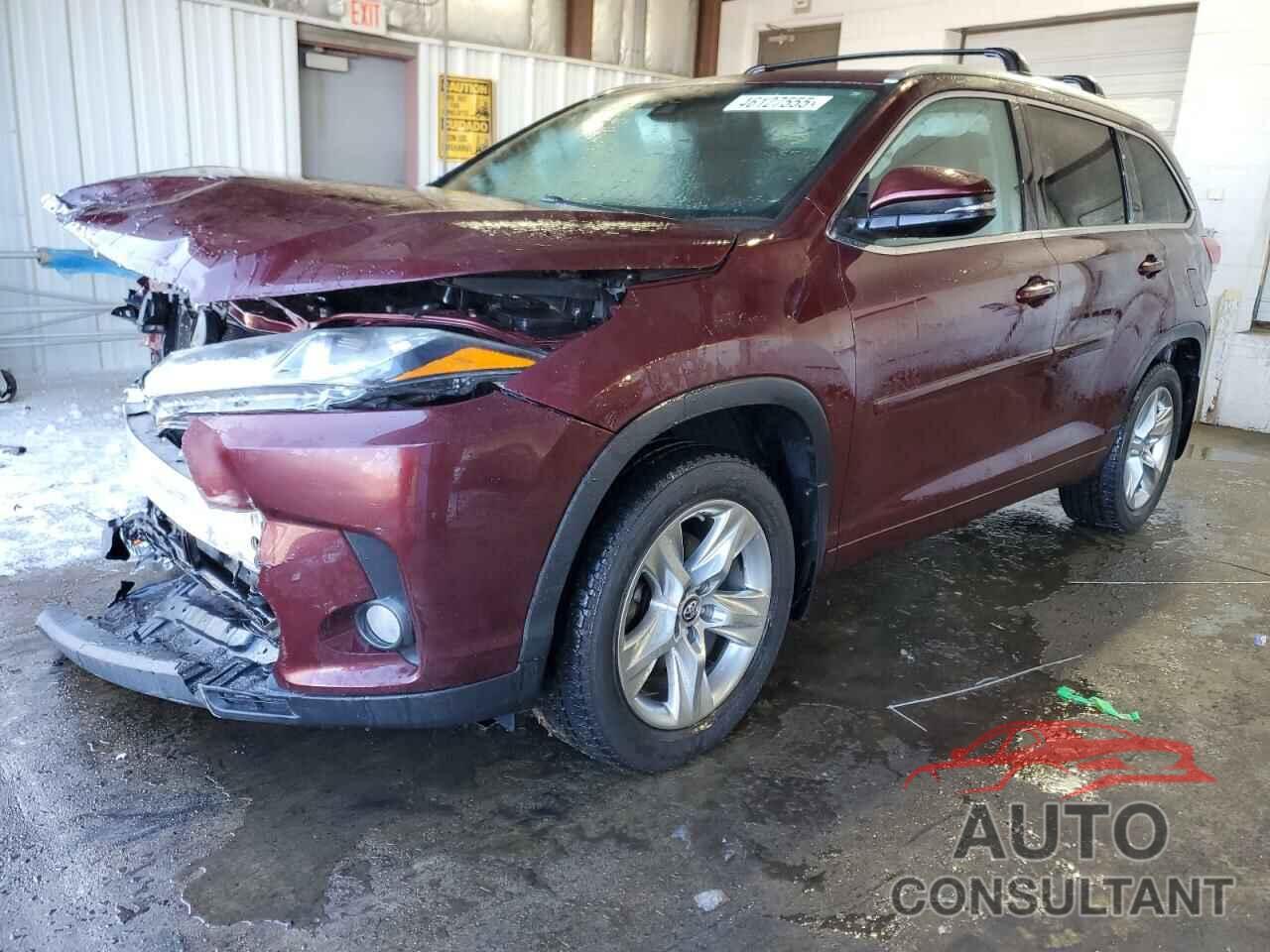 TOYOTA HIGHLANDER 2017 - 5TDDZRFH9HS372289