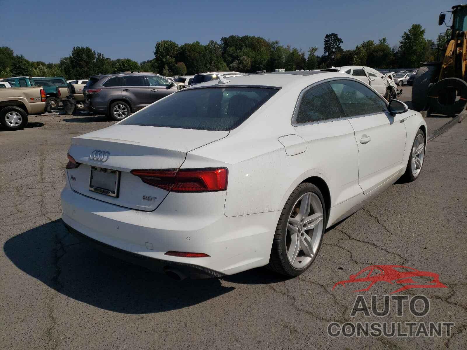 AUDI A5 2018 - WAUTNAF58JA000778