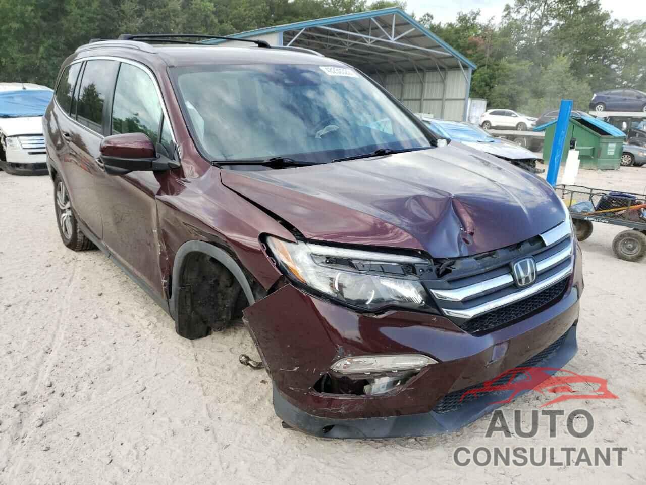 HONDA PILOT 2017 - 5FNYF5H44HB008556