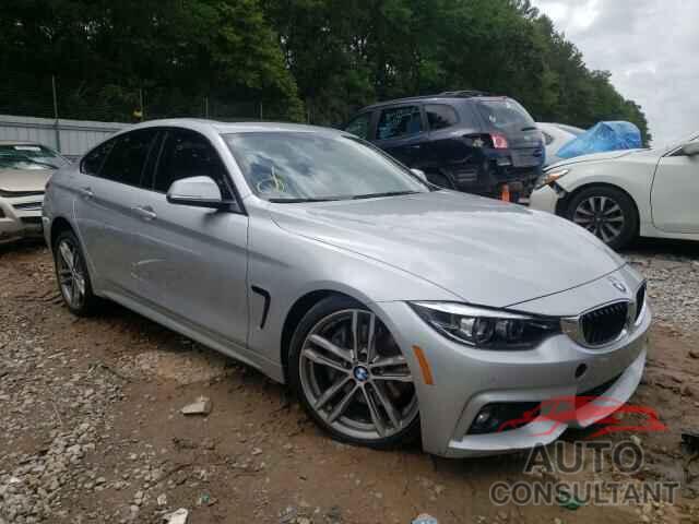 BMW 4 SERIES 2019 - WBA4J3C51KBL10637