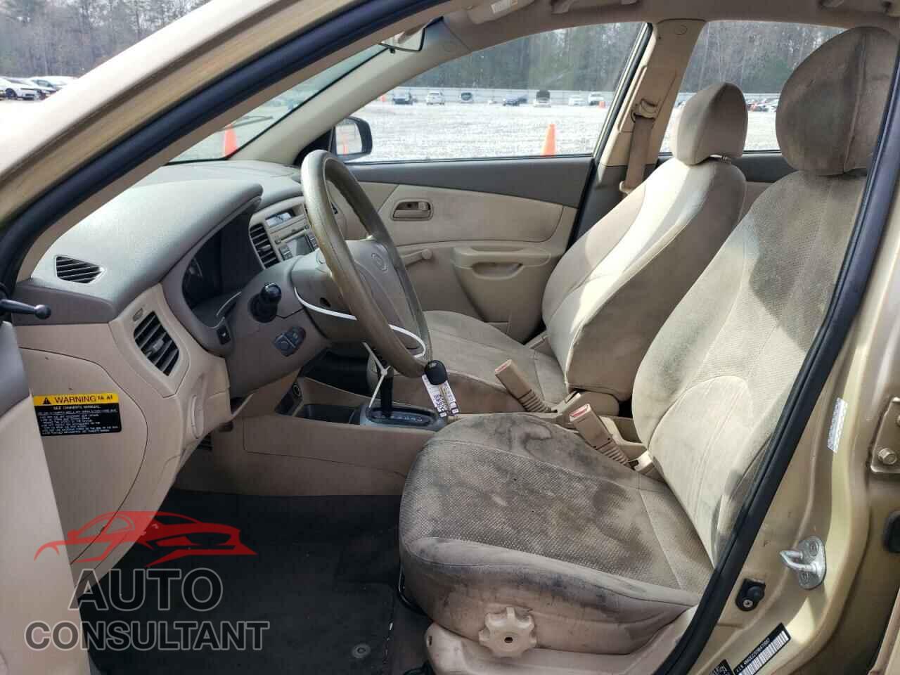 KIA RIO 2009 - KNADE223296470687