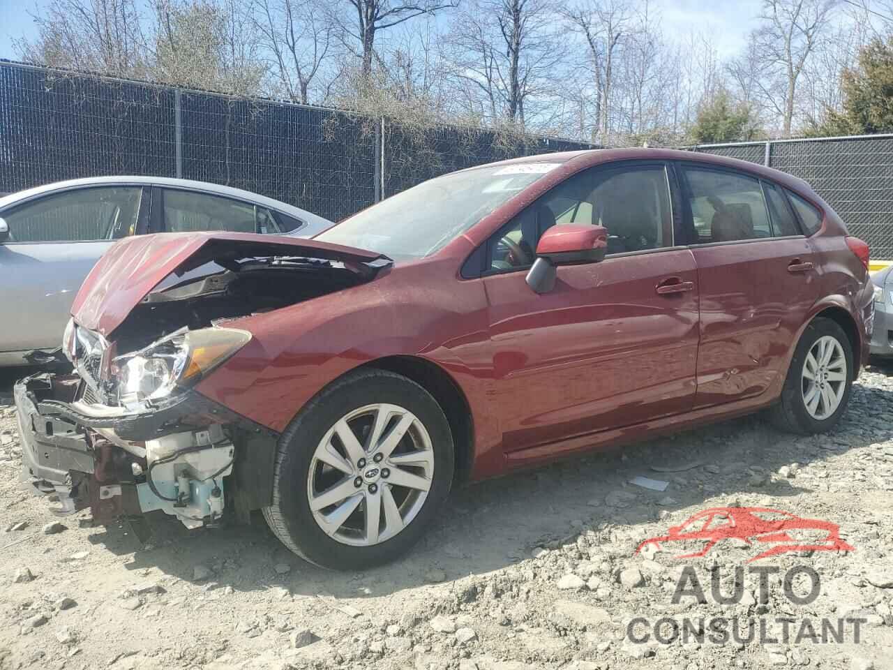 SUBARU IMPREZA 2015 - JF1GPAC62FH203620