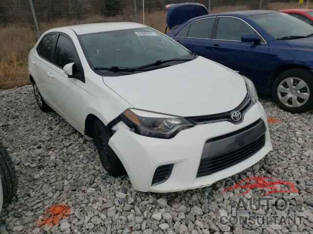 TOYOTA COROLLA 2016 - 2T1BURHE3GC639572